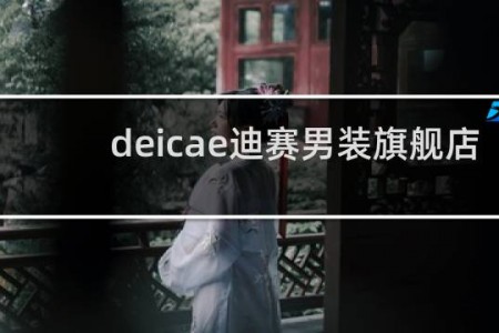 deicae迪赛男装旗舰店